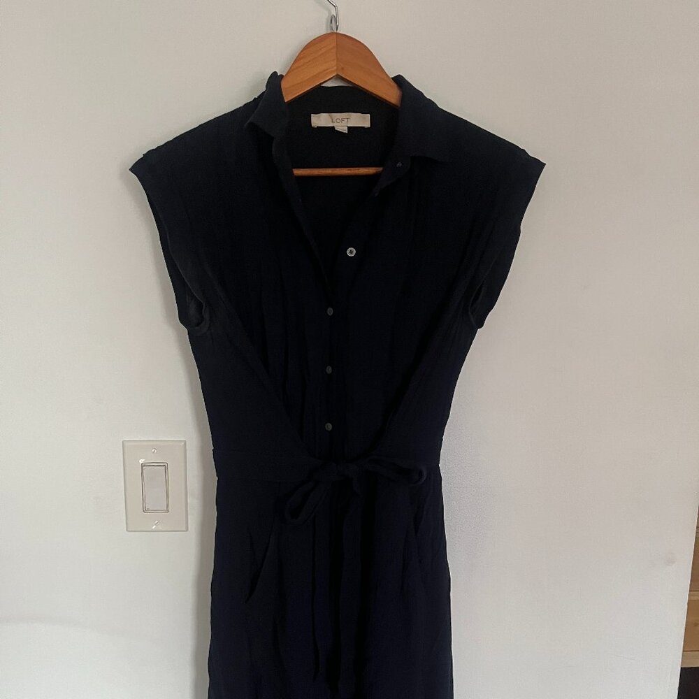 Midi Pocket Shirtdress